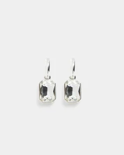Jewel Sterling Silver Earrings