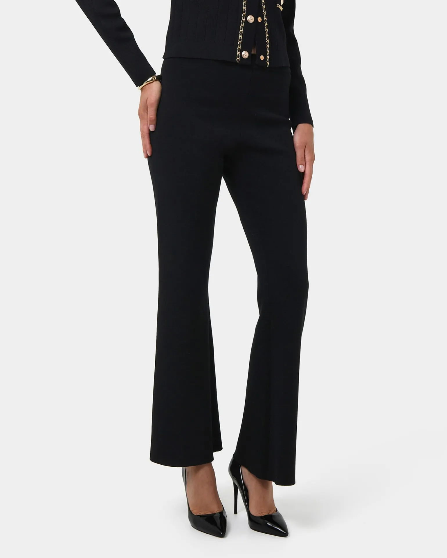 Jordy Flared Knit Pants