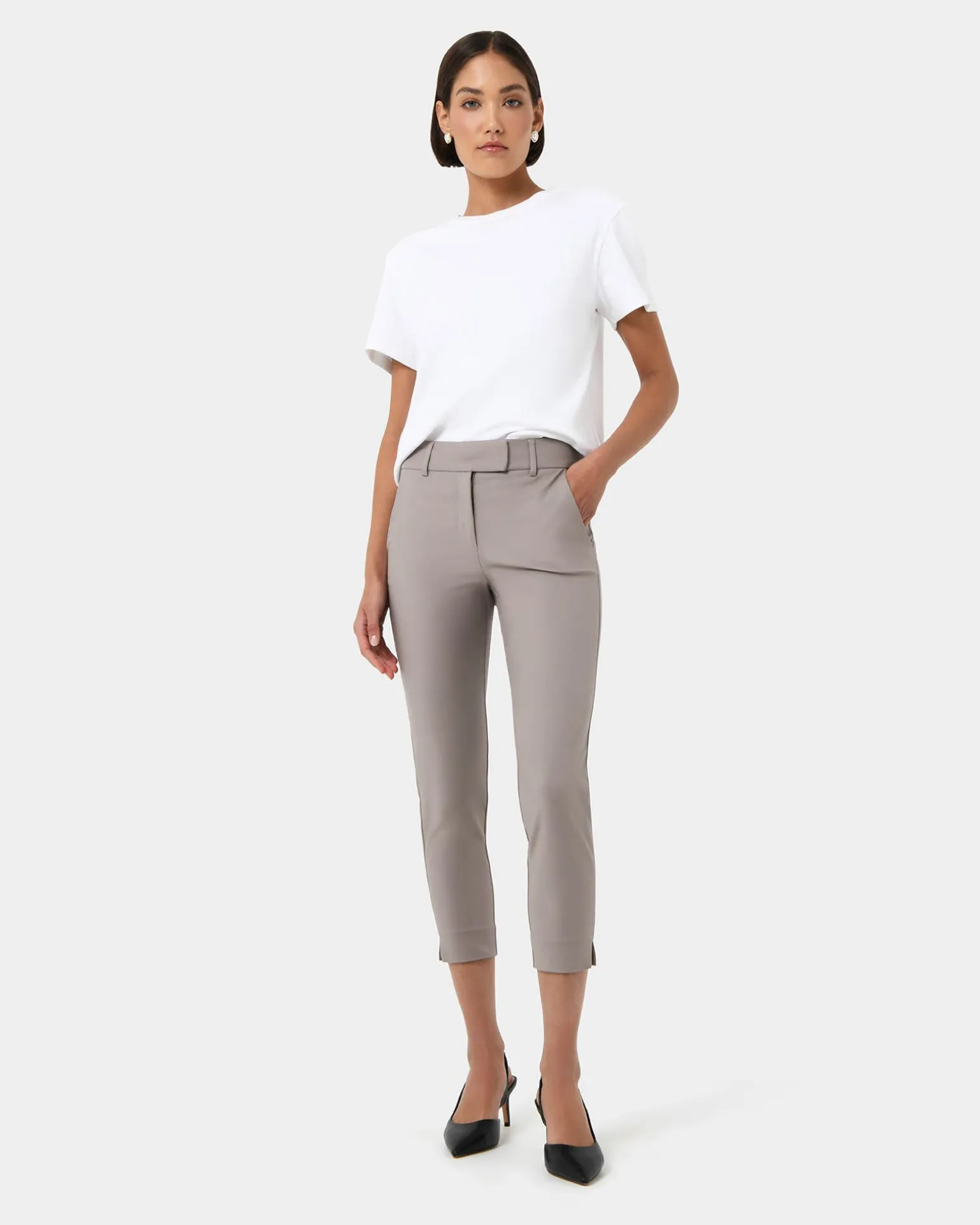 Josie 2 Cropped Notch Pants