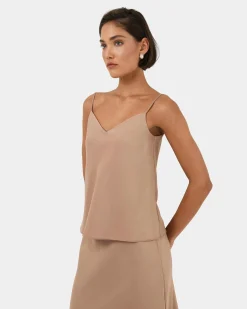 Joy Satin V-neck Cami