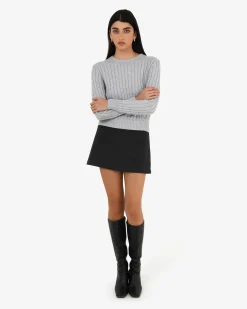 Juanita Cotton Cable Knit