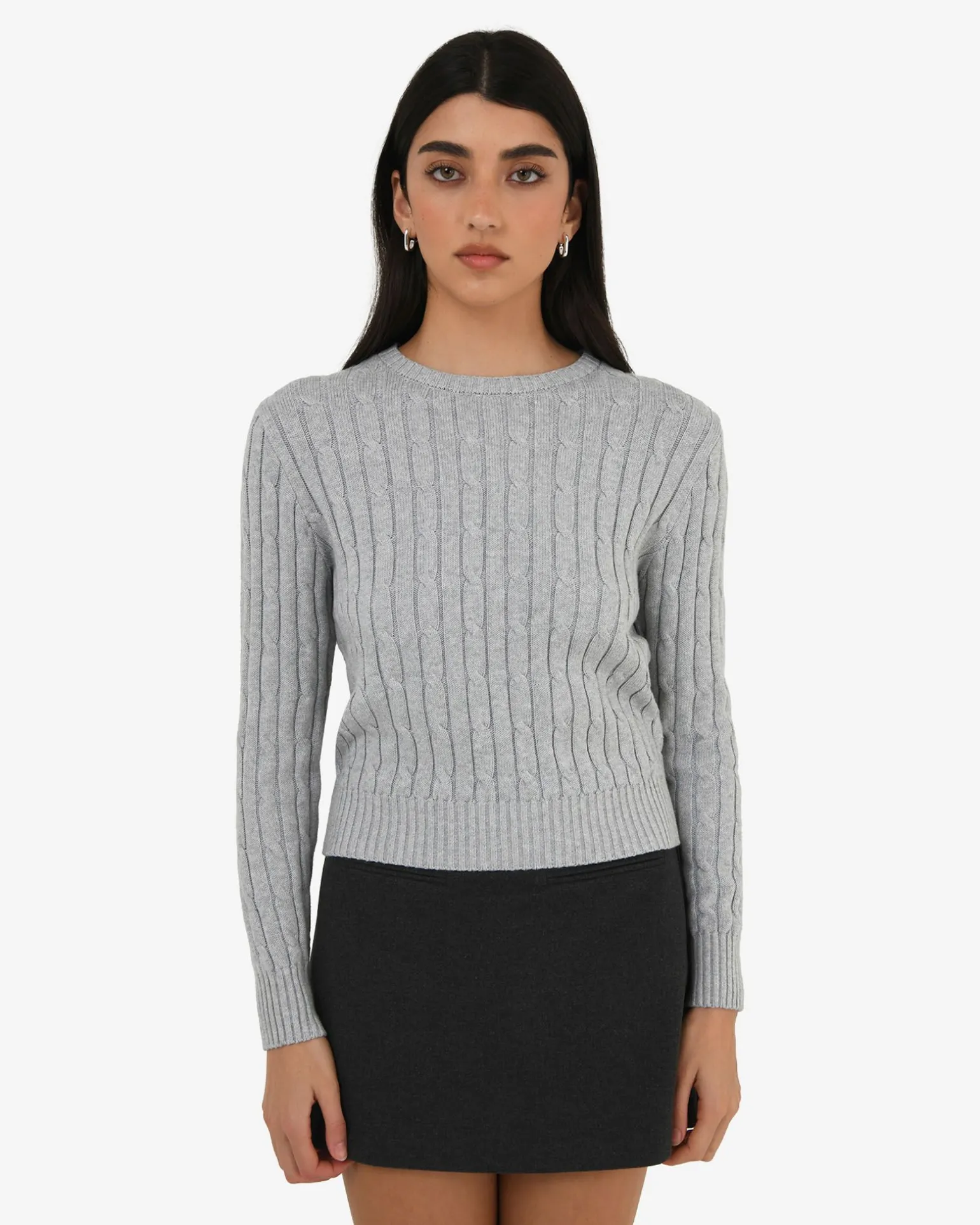 Juanita Cotton Cable Knit