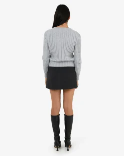 Juanita Cotton Cable Knit