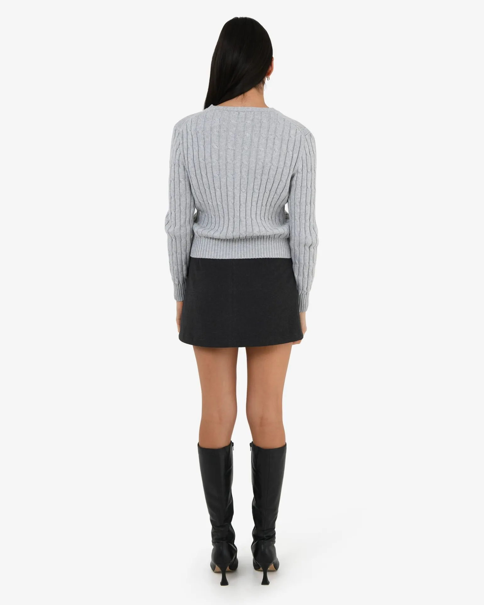 Juanita Cotton Cable Knit