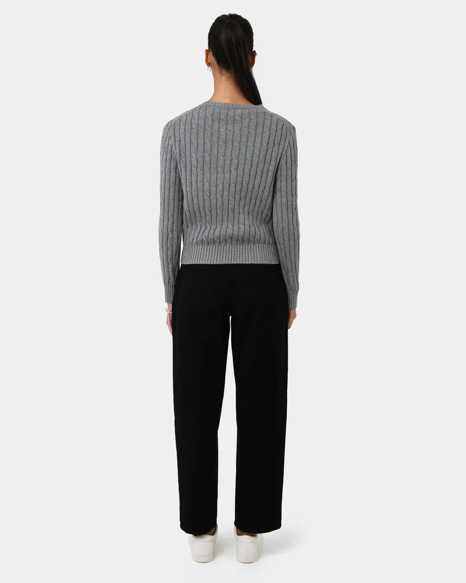 Juanita Cotton Cable Knit