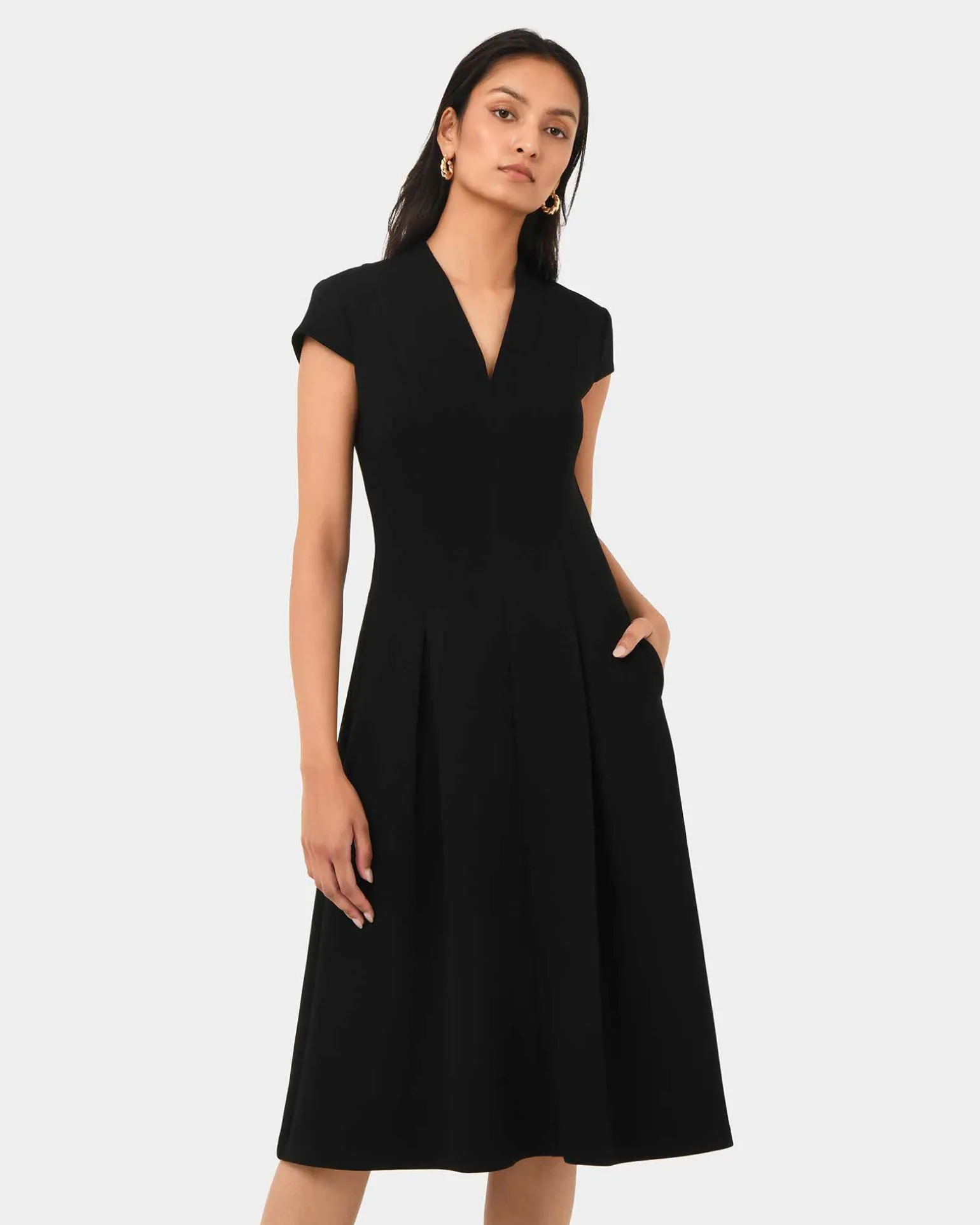 Juno Panel Ponte Dress