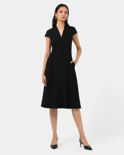 Juno Panel Ponte Dress