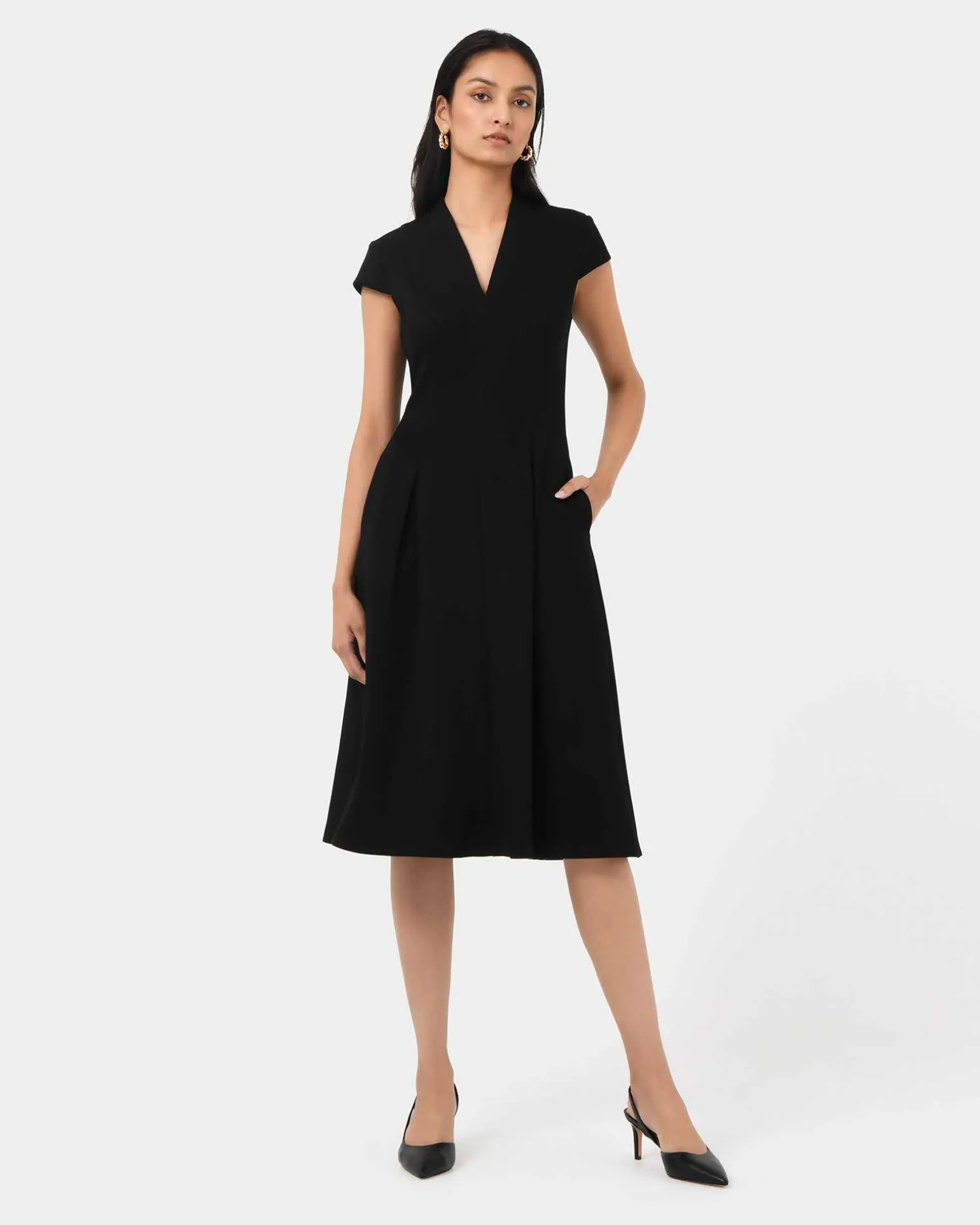 Juno Panel Ponte Dress