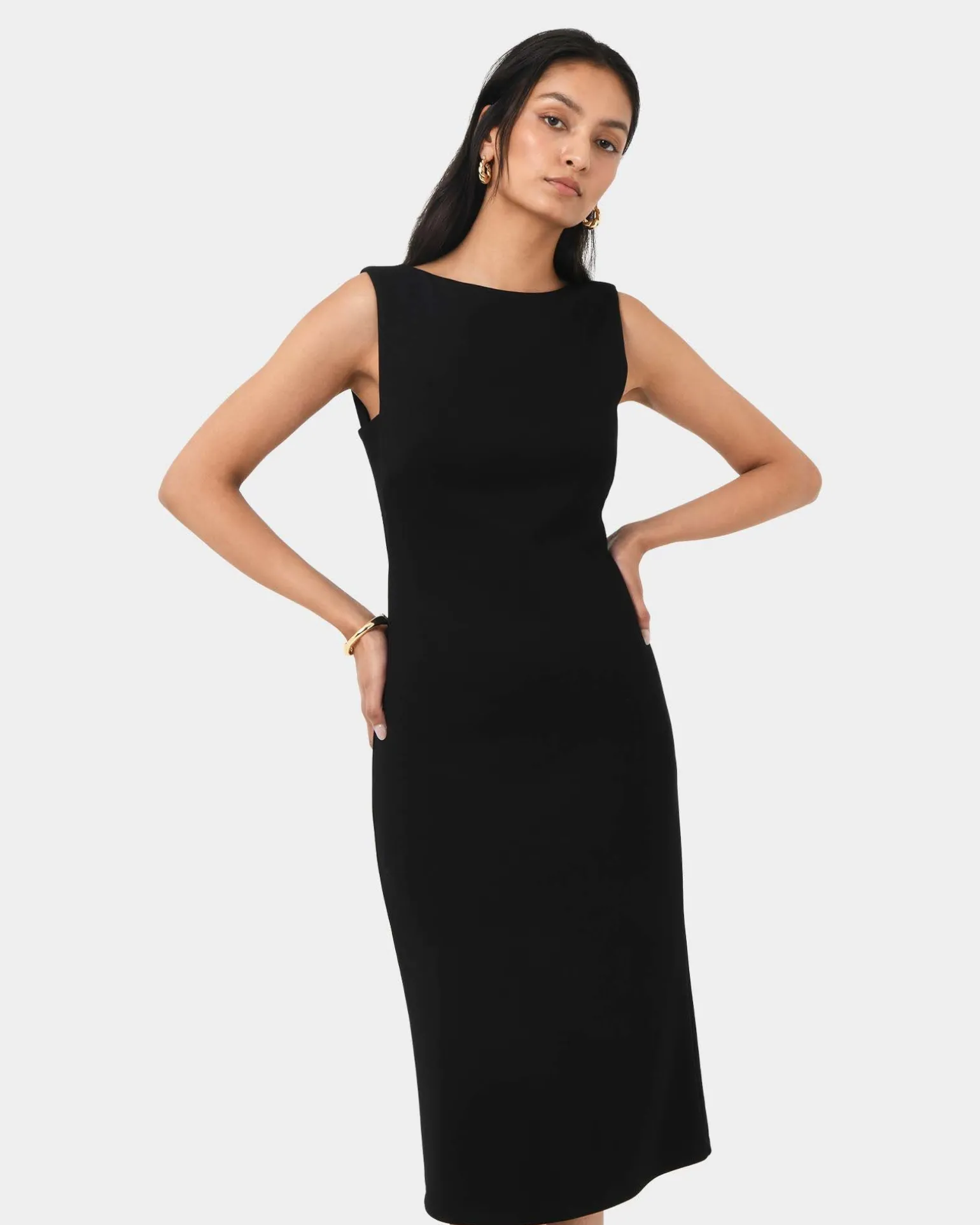 Juno Ponte Fitted Dress