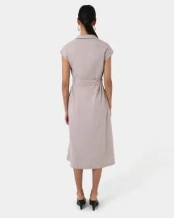 Kade V-neck Linen Dress