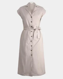 Kade V-neck Linen Dress