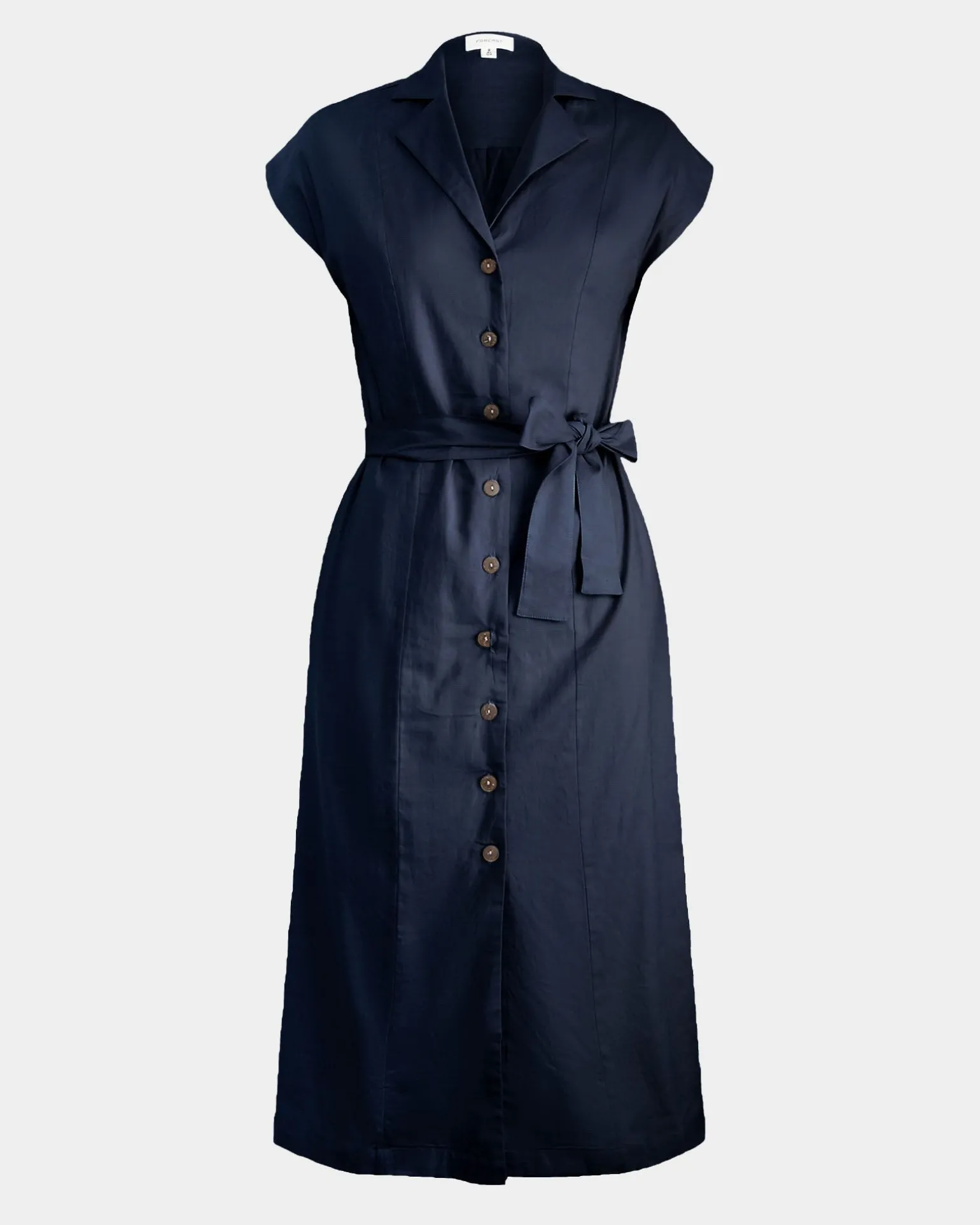 Kade V-neck Linen Dress