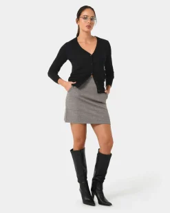 Kai Check Mini Skirt
