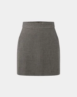Kai Check Mini Skirt