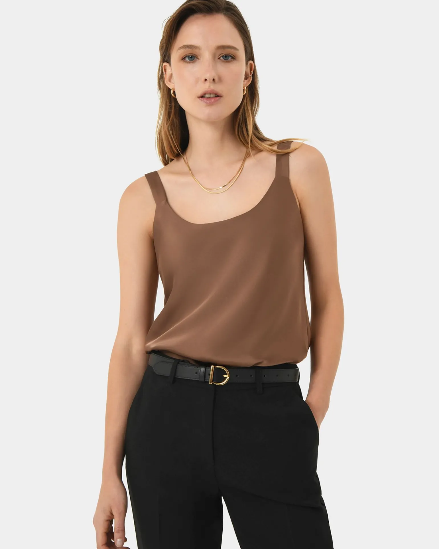Kalena Satin Cami Top