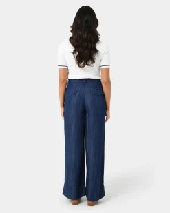 Kaley Lyocell Denim Trousers