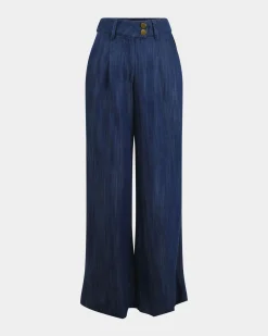 Kaley Lyocell Denim Trousers