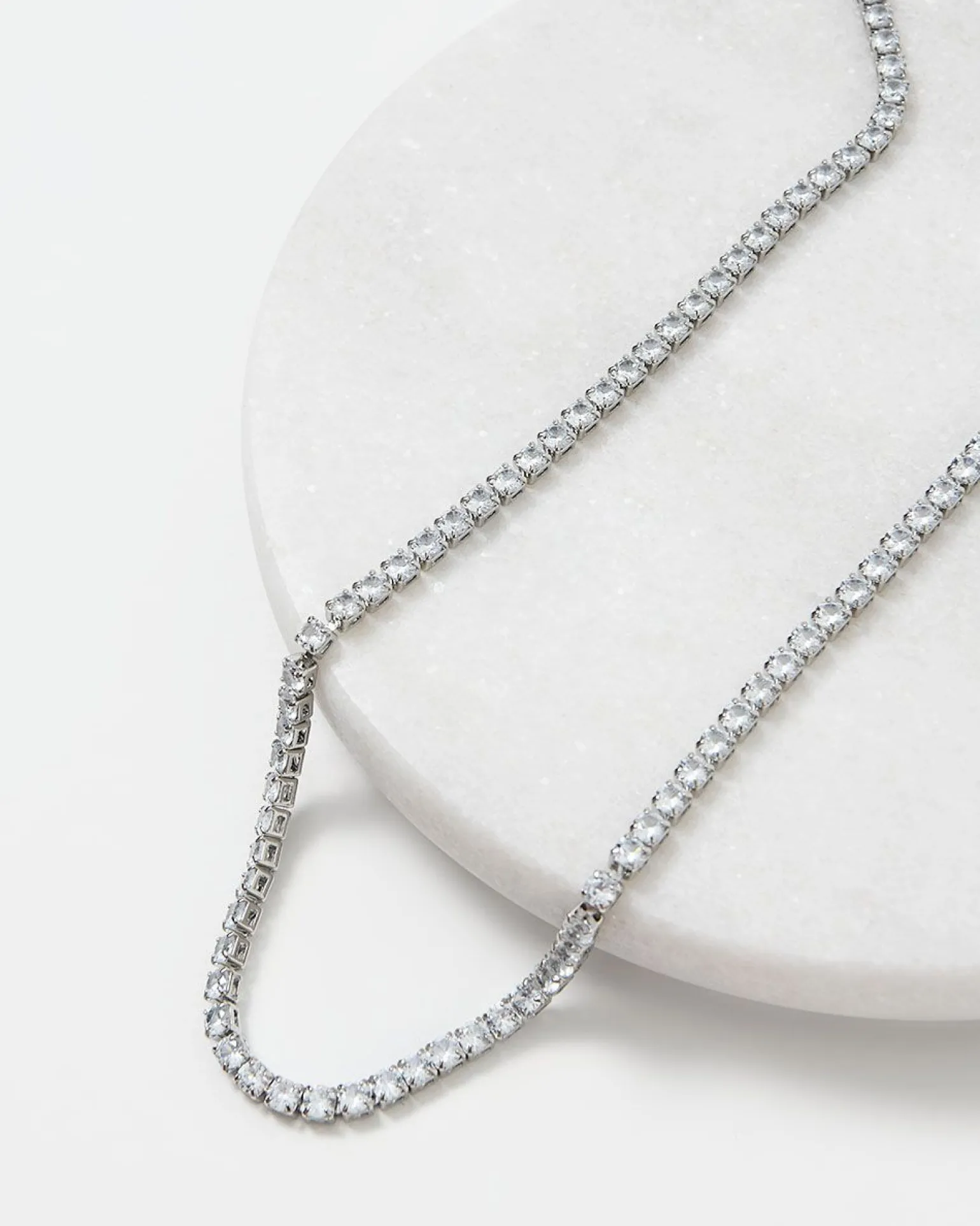 Katerina Silver Necklace