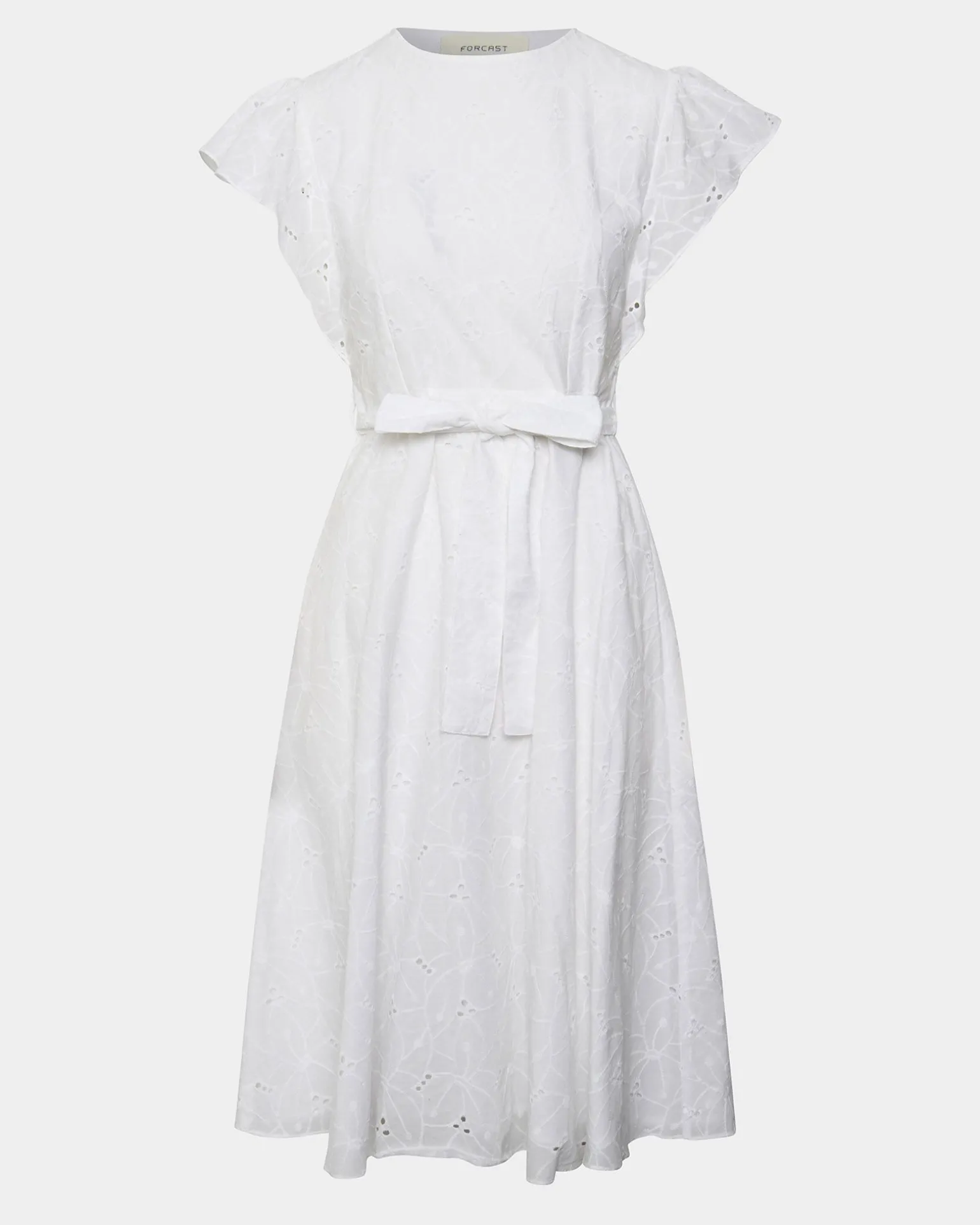 Kavya Tie-waist Cotton Dress