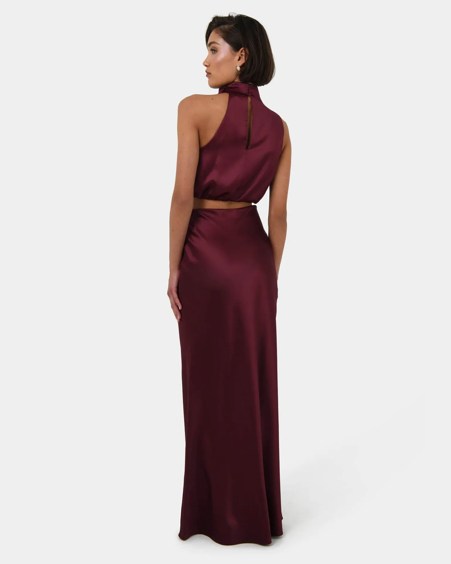 Kaye Asymmetric Cowl Neck Top