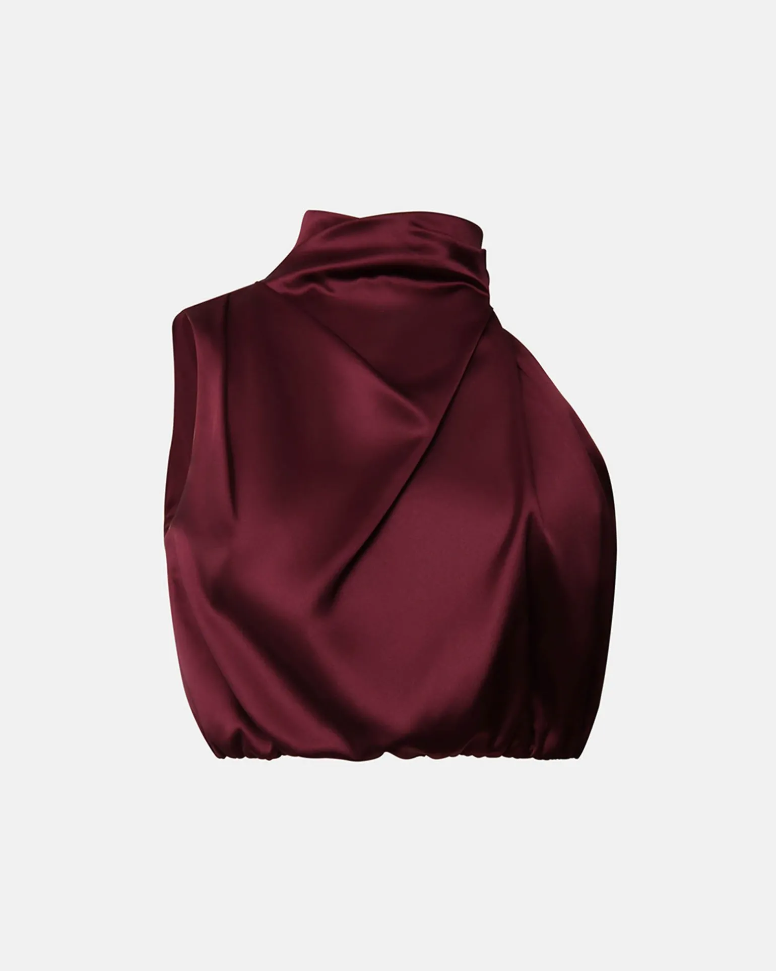 Kaye Asymmetric Cowl Neck Top