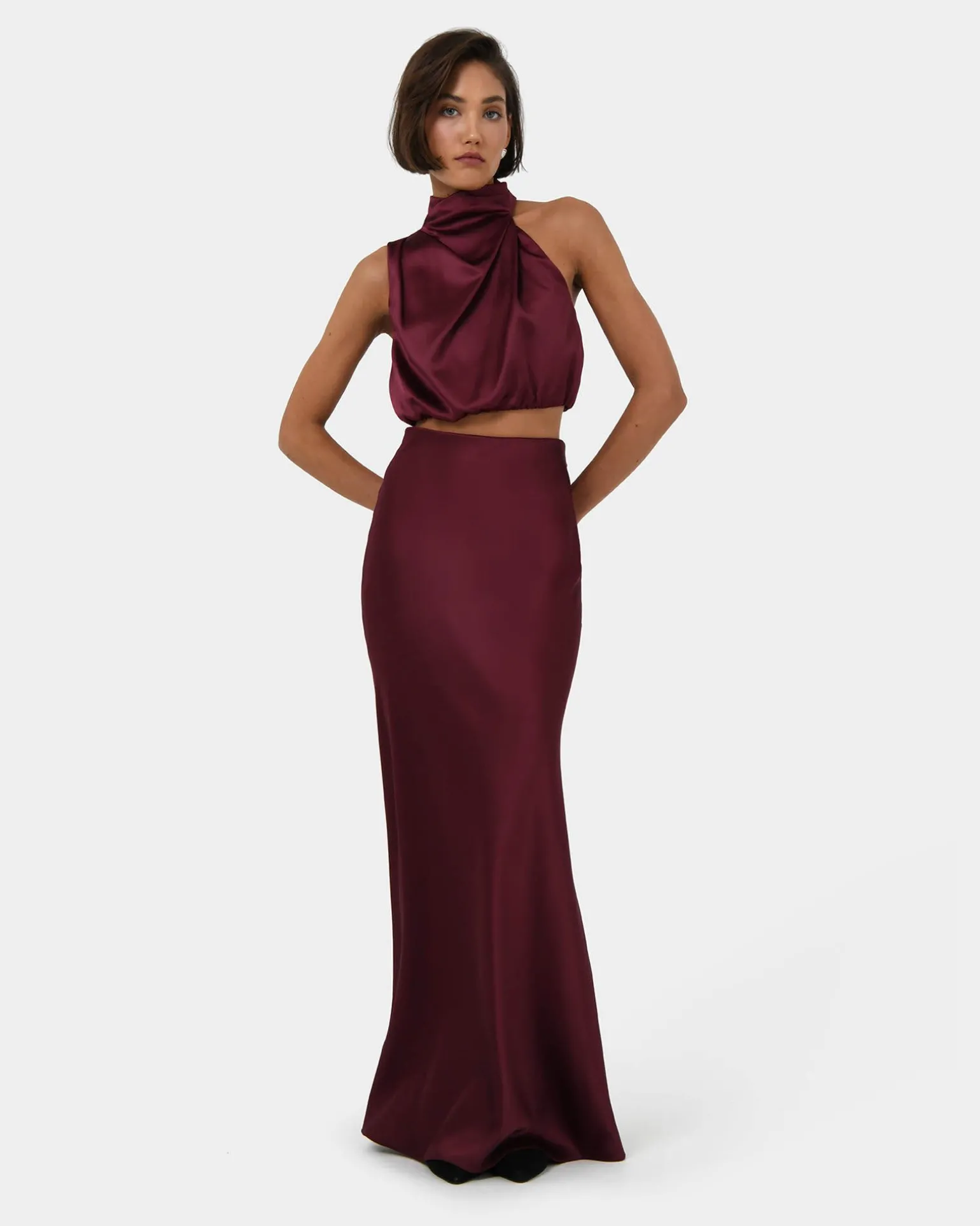 Kaye Maxi Bias Skirt