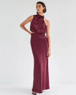 Kaye Maxi Bias Skirt