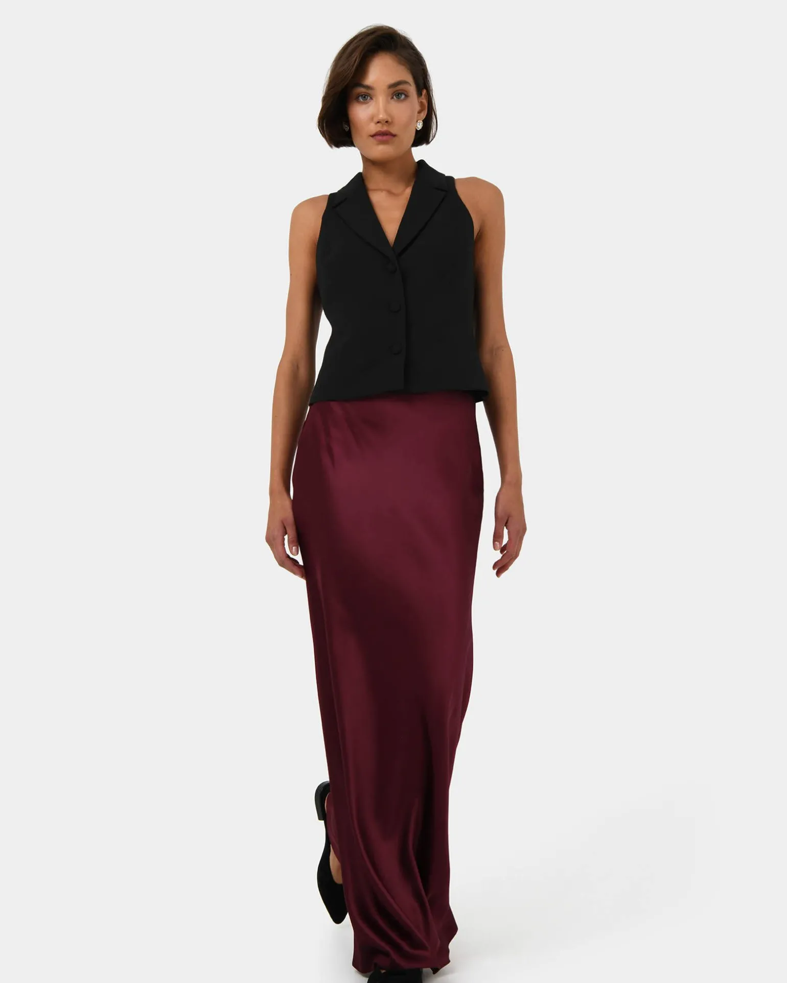 Kaye Maxi Bias Skirt