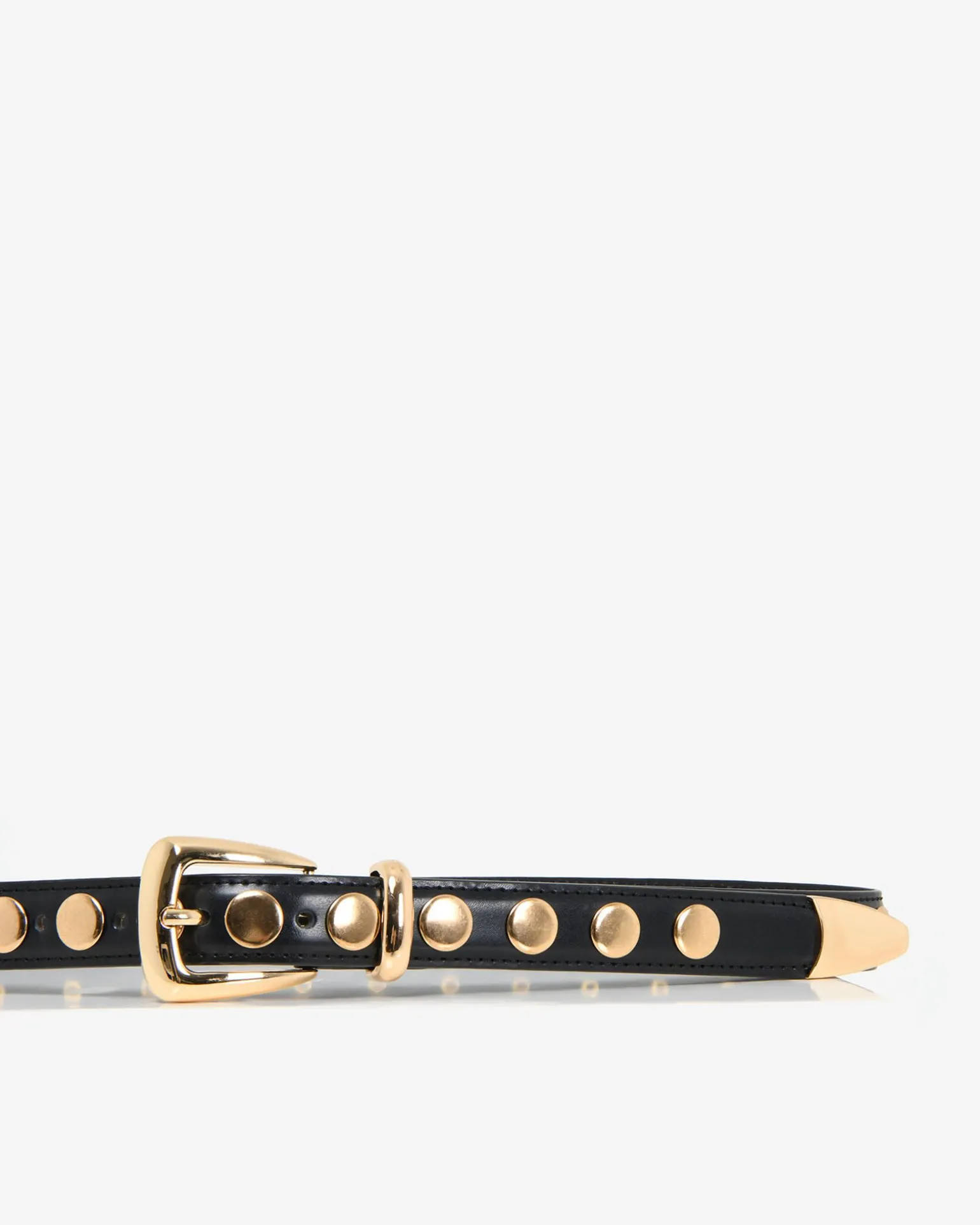 Kayla Studs Leather Belt