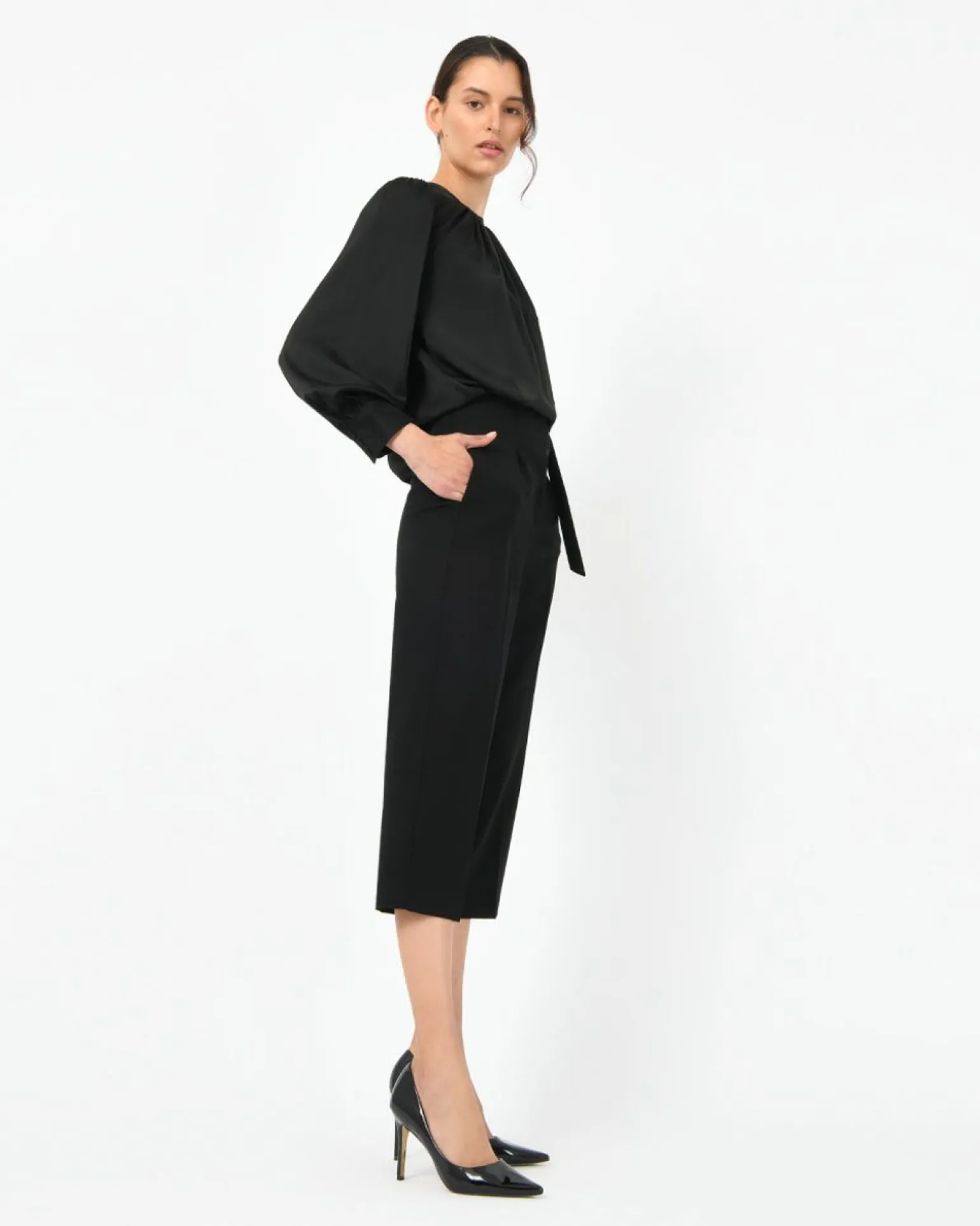 Kelsey Leather Stiletto Heel