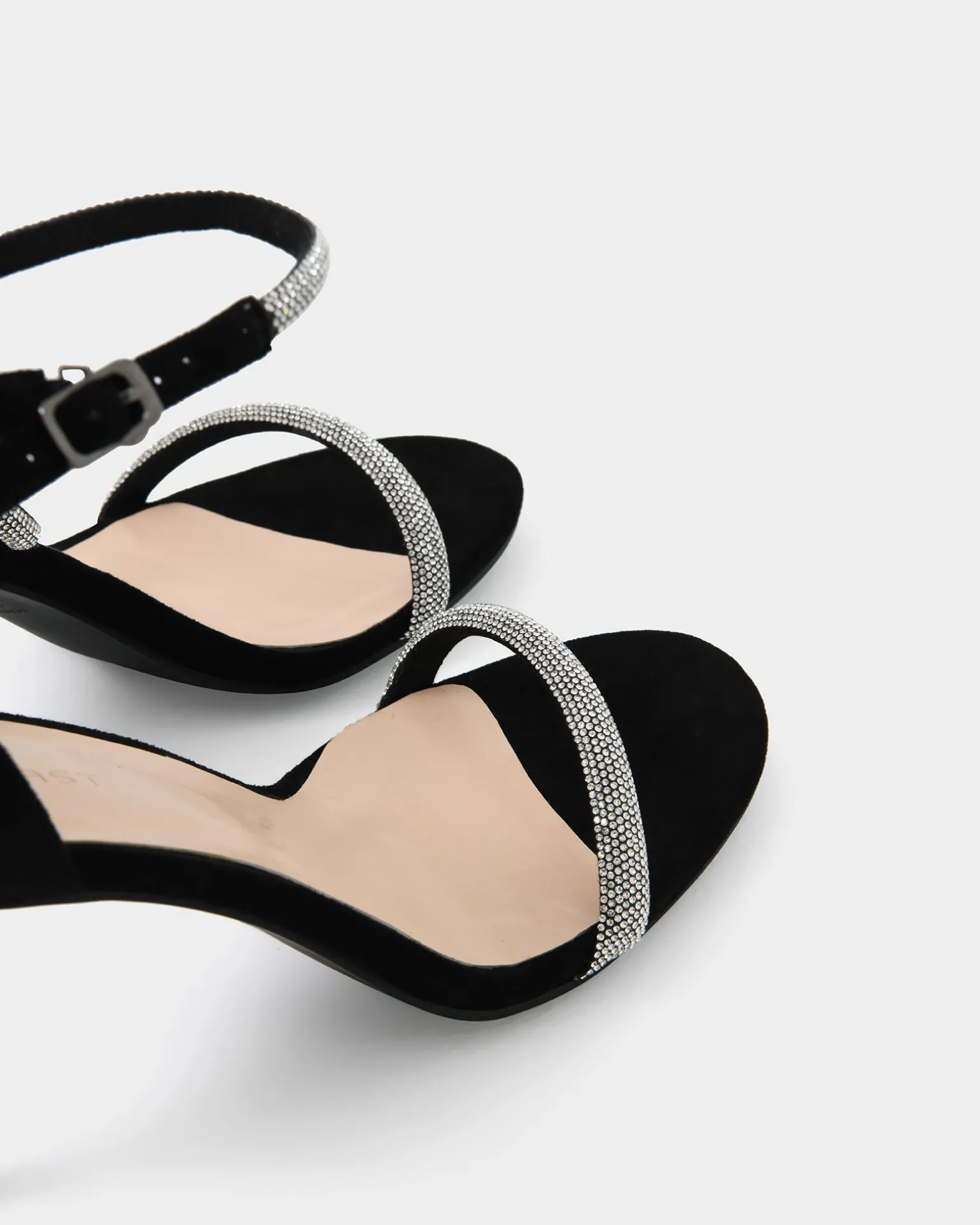 Kendall Crystal Strap Heels