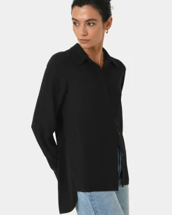 Kevin Relax Fit Crepe Shirt
