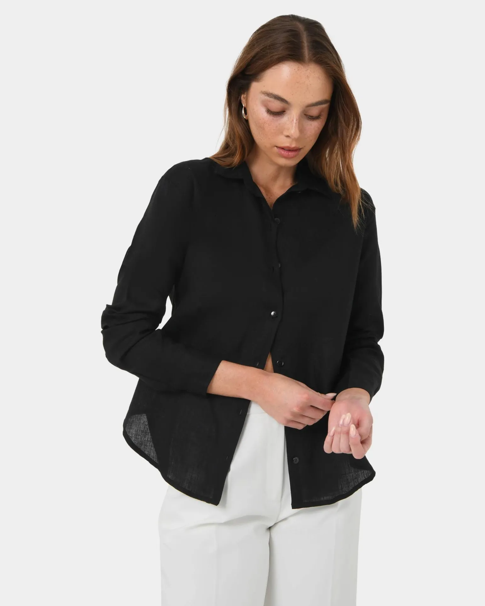 Khalo Linen Buttoned Shirt