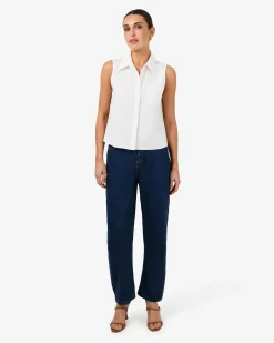 Kia Cotton Sleeveless Shirt