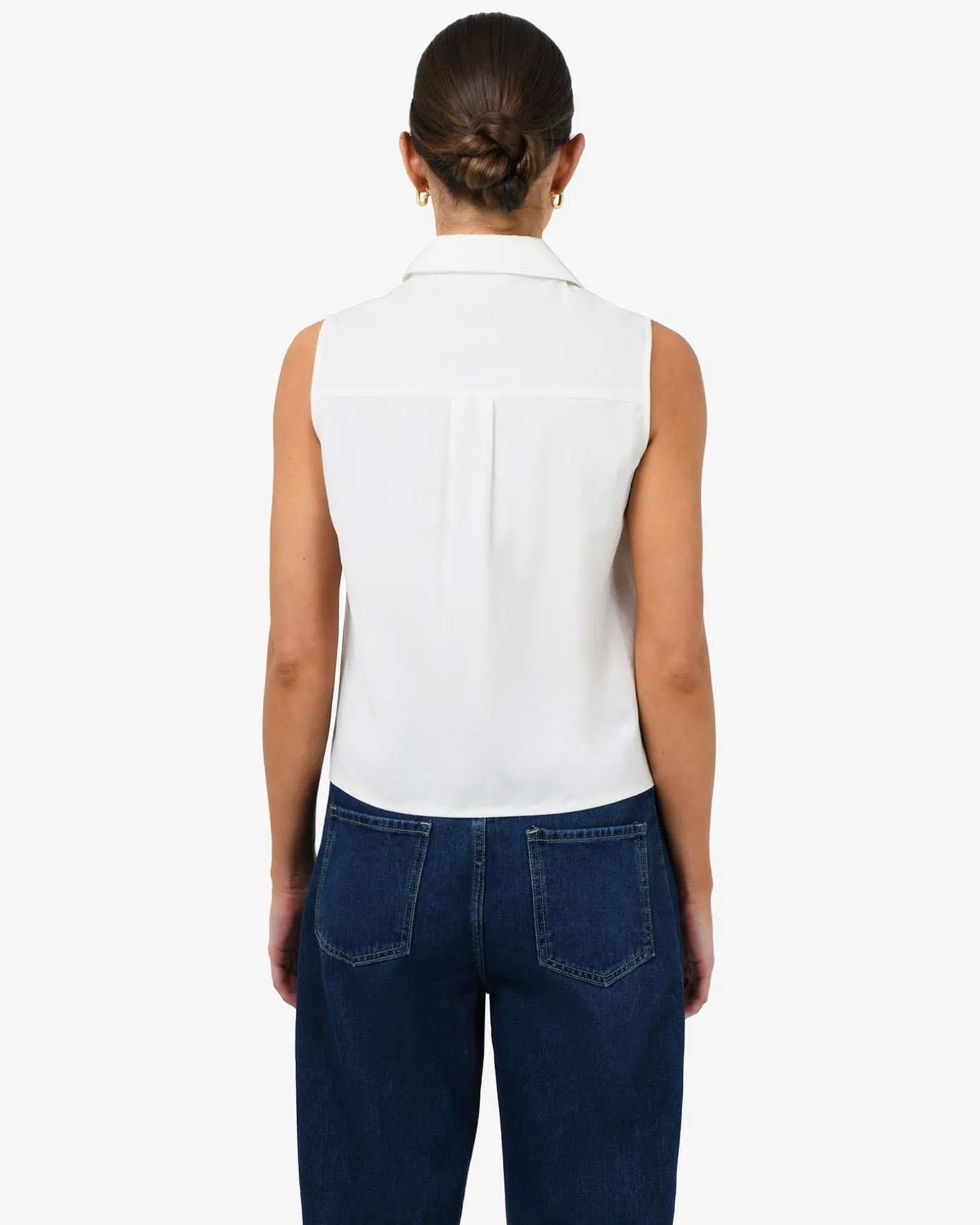 Kia Cotton Sleeveless Shirt