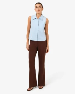 Kia Cotton Sleeveless Shirt