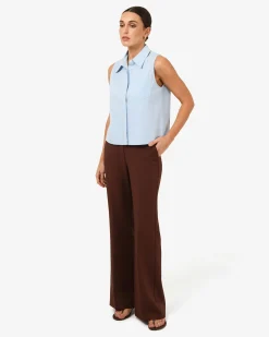 Kia Cotton Sleeveless Shirt