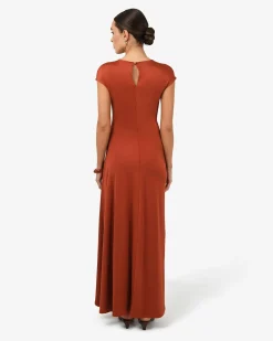 Kim Asymmetric Ruched Dress