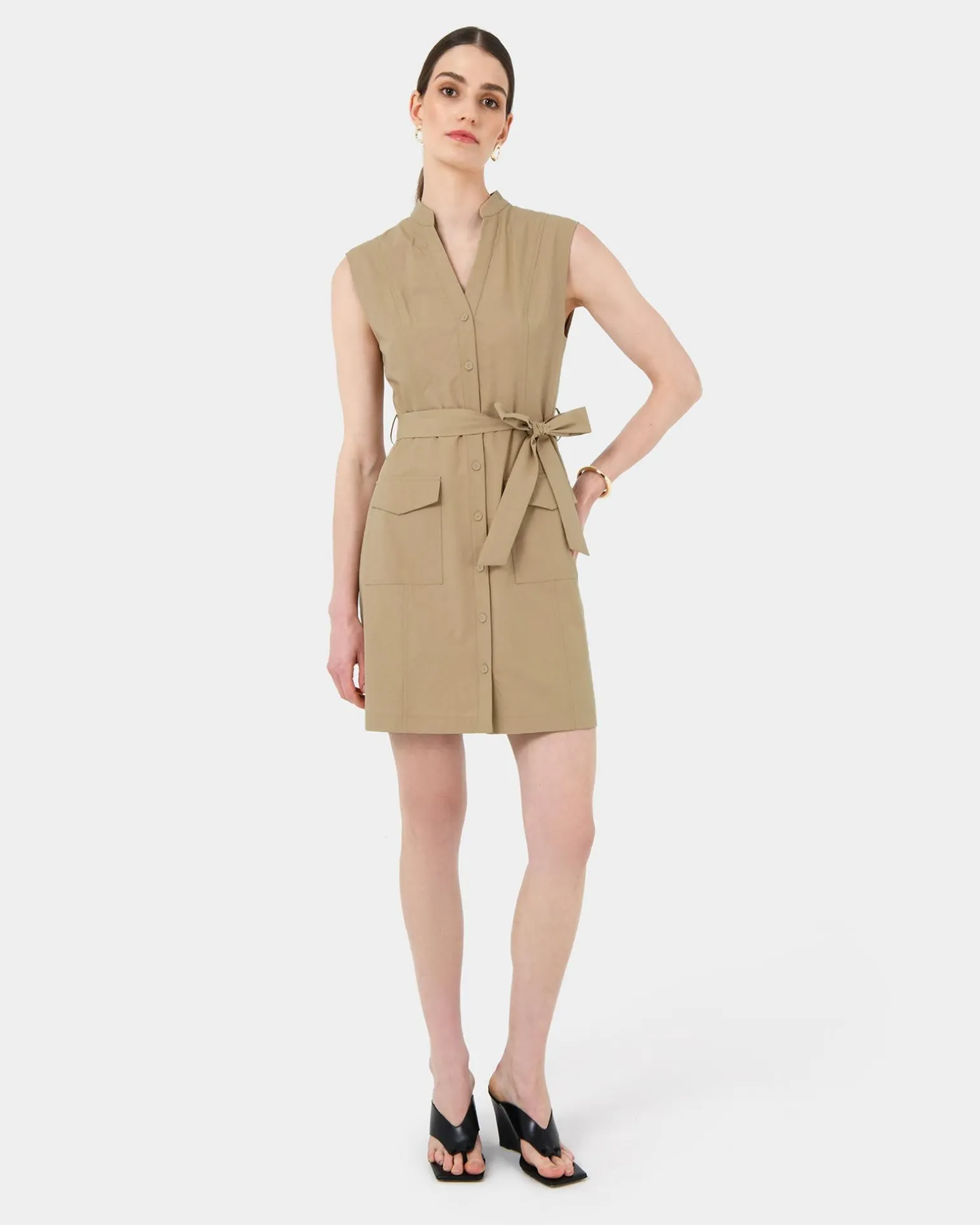 Kiran Utility Tie Dress
