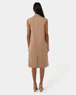 Kiya Longline Sleeveless Vest