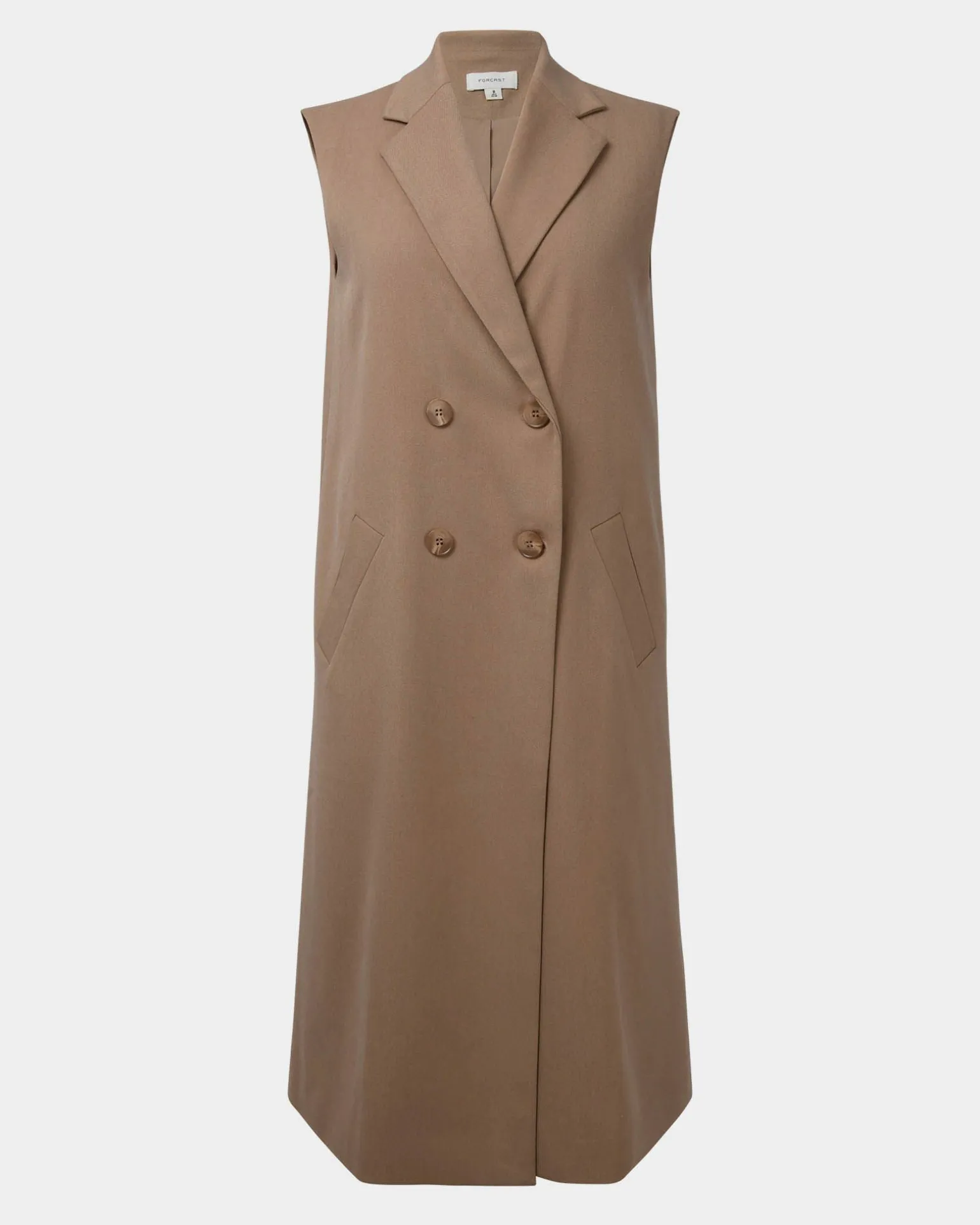 Kiya Longline Sleeveless Vest