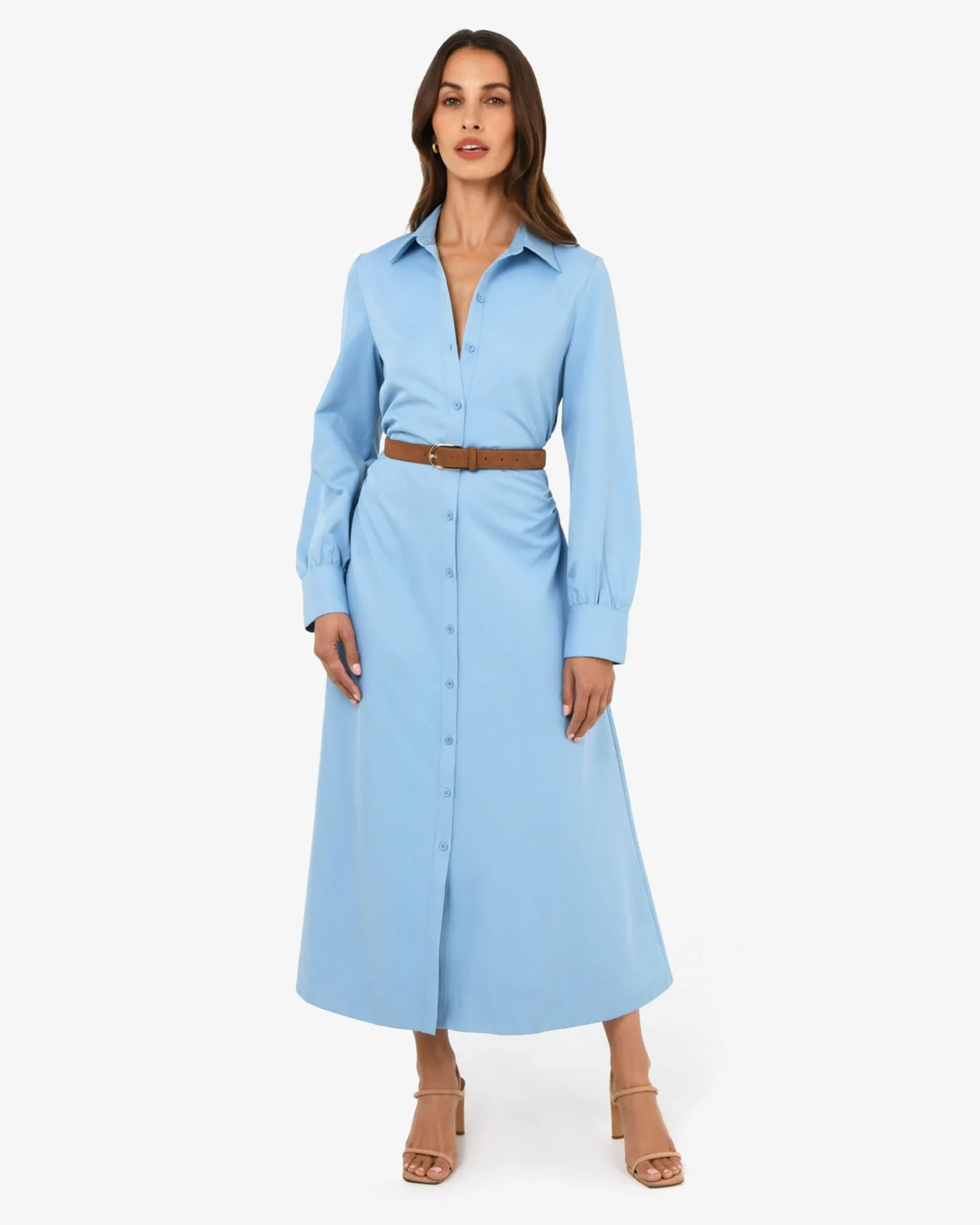 Kristen Suede Leather Belt