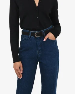 Kristen Suede Leather Belt