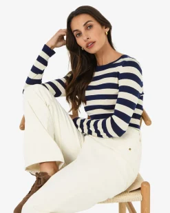 Lana Stripe Knit Top