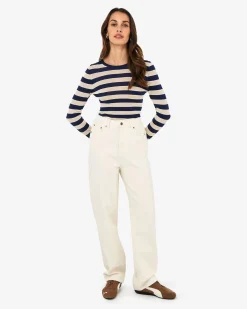 Lana Stripe Knit Top