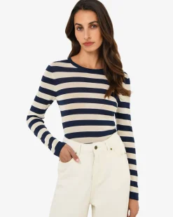 Lana Stripe Knit Top