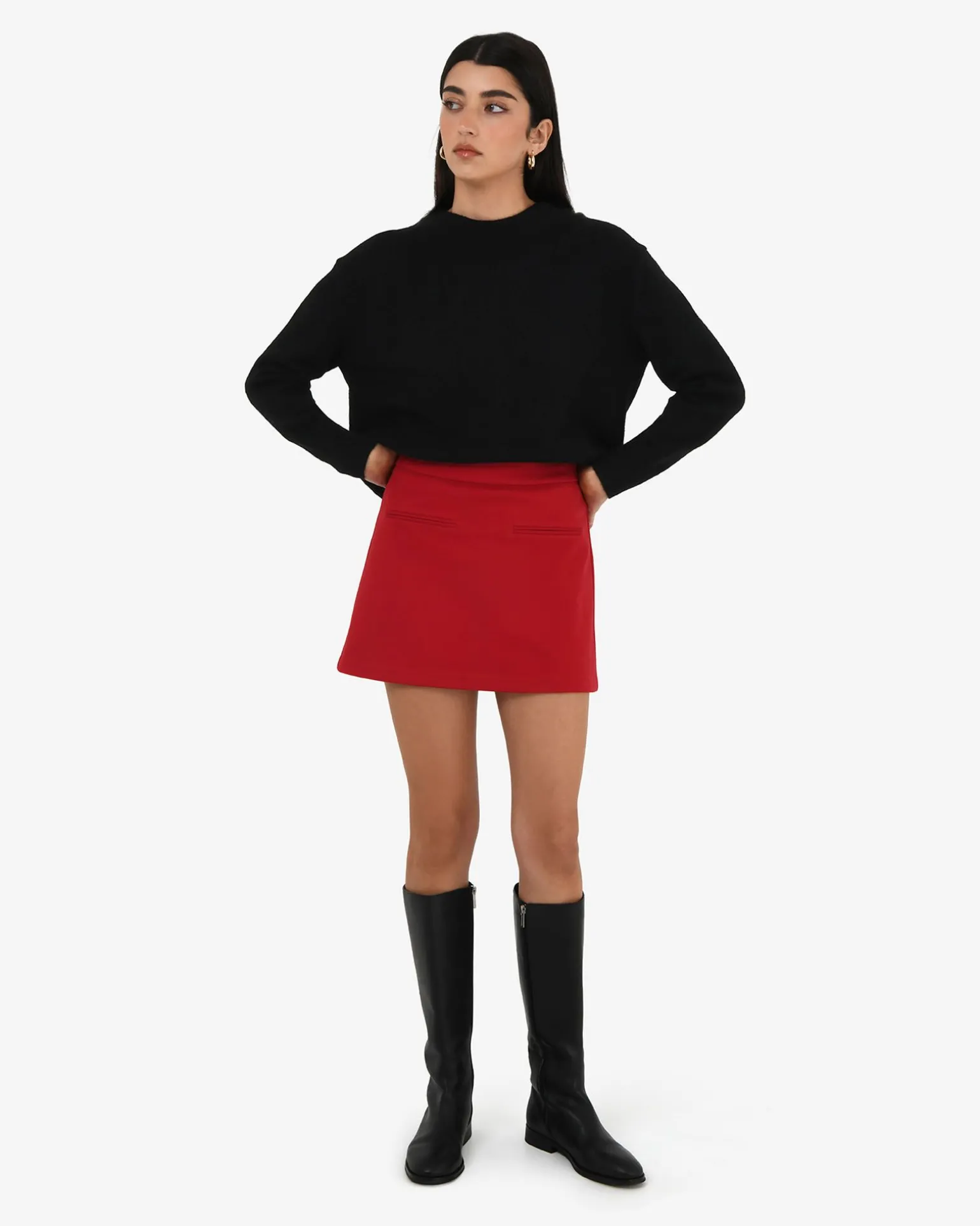 Lara A-line Mini Skirt