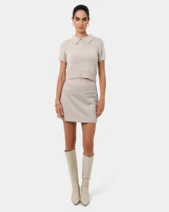 Lara A-line Mini Skirt