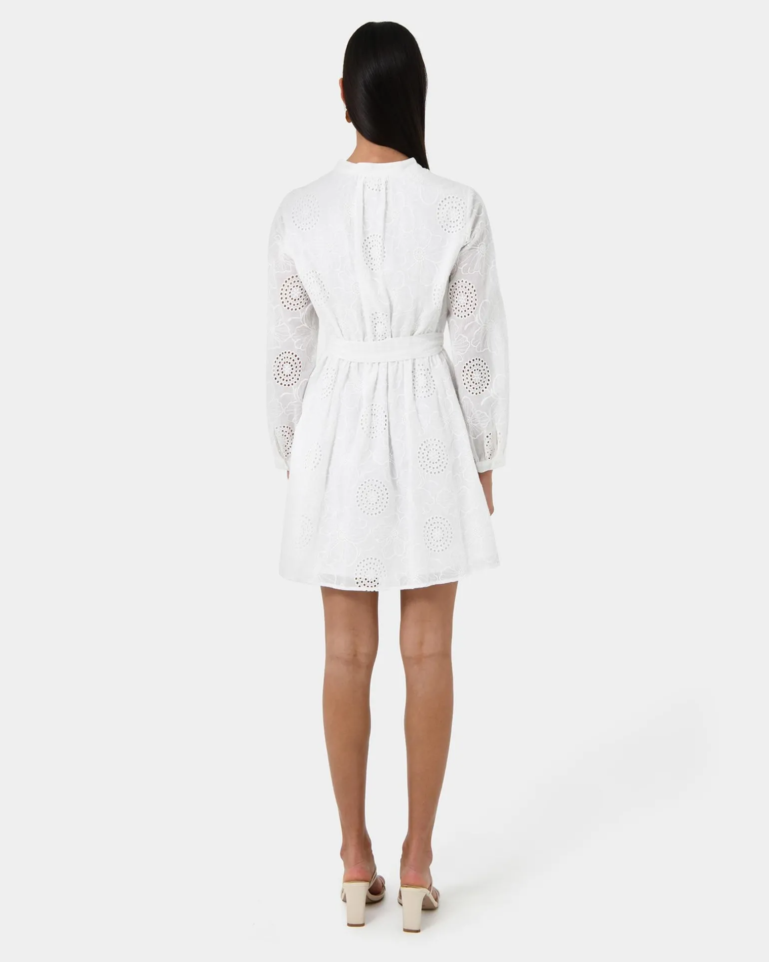 Lea Cotton Tie Dress