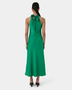 Leana Bias Midi Dress